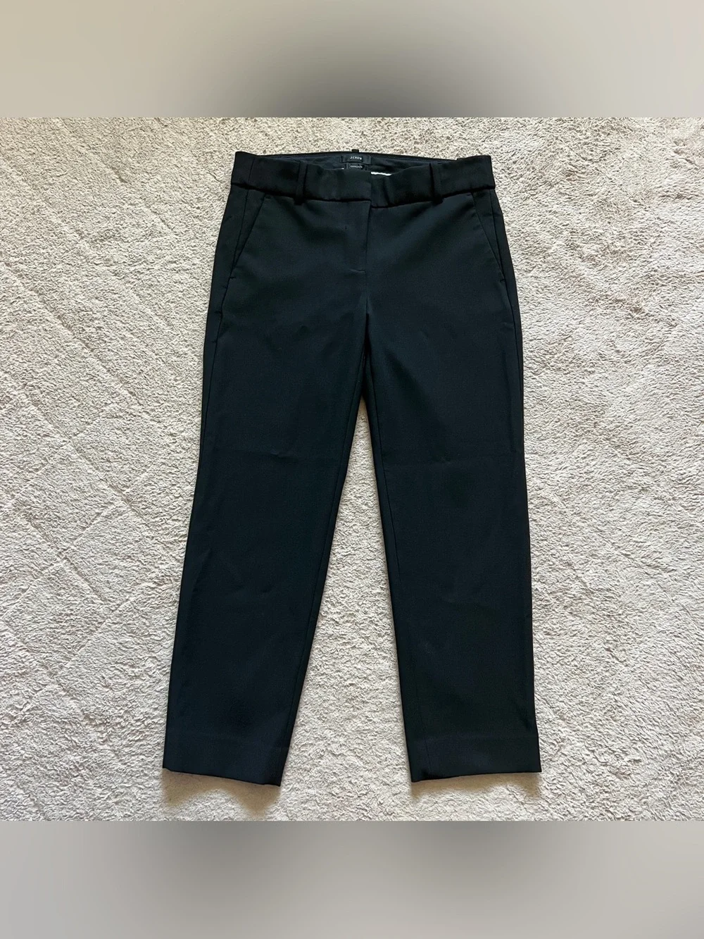 J. Crew Cameron Pants Cropped Ankle‎ Preppy Minimalist Office Old Money Sz 8P